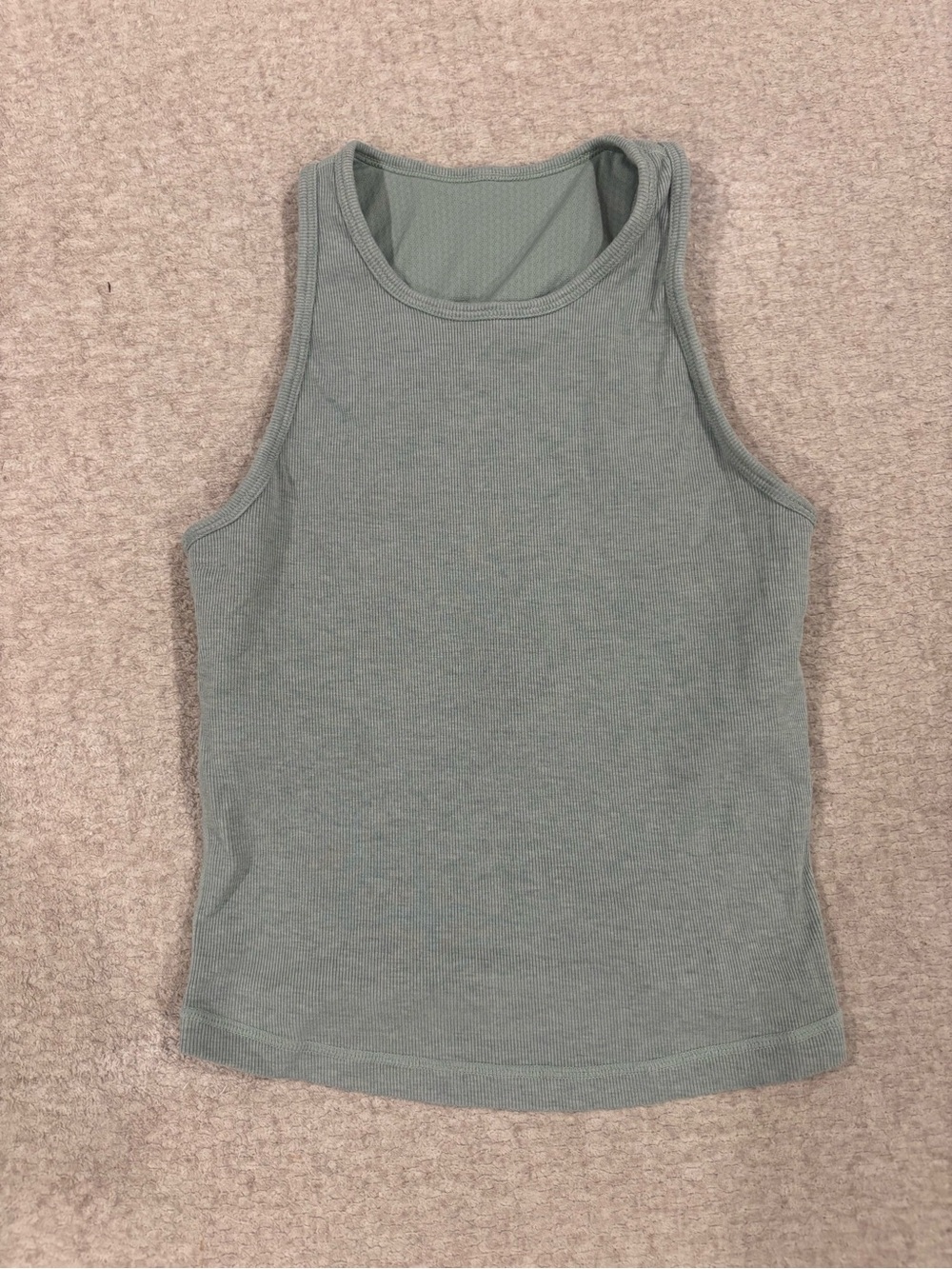Vuori Sage Ribbed Tank Top